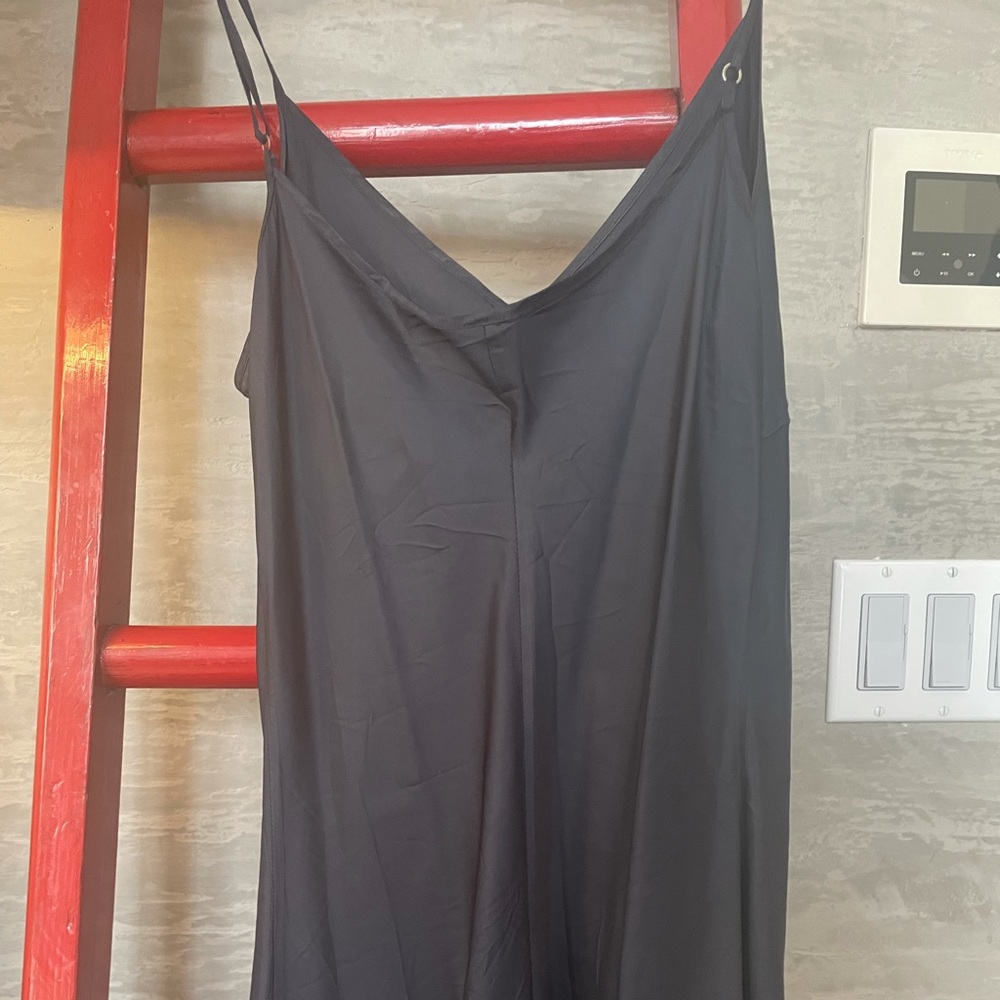 Organic by John Patrick Navy Long Slip Dress M